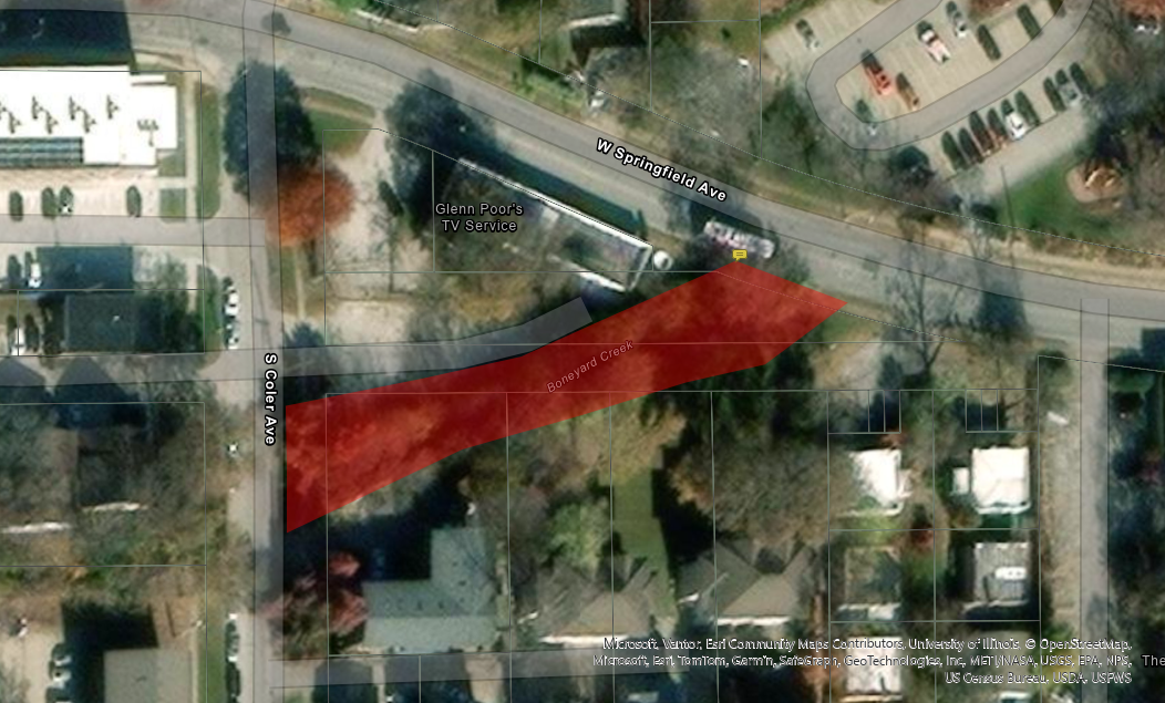 Project Location #2 - Springfield & Coler